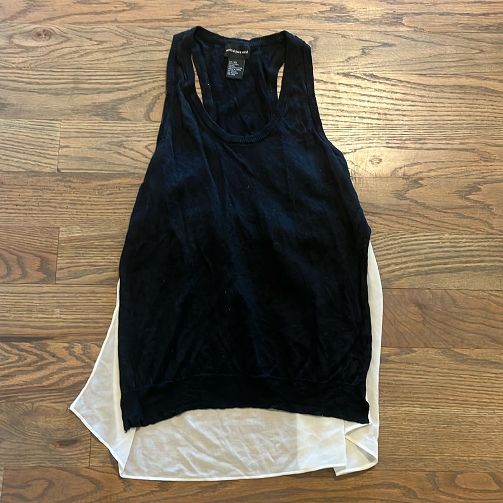 Central Park West Linen Tank XS EUC